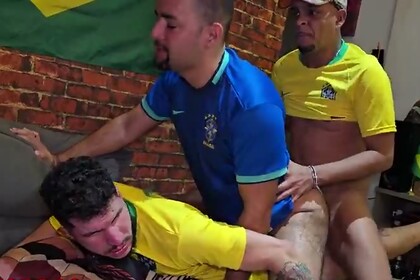 Brazil scores a goal and we score in the asses! Full teaser on my XVIDEOS RED
