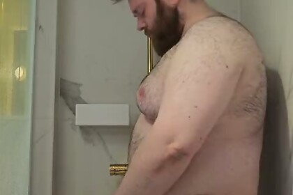 Chub showering in Poland