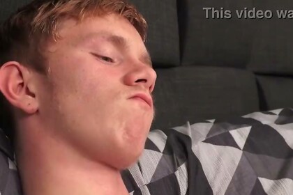 Hot Teen Ginger Jordan Jerks Off