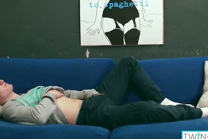 Jacob O Ditches The Books To Stroke His Hard Cock Until He Cums!